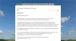 Desktop Screenshot of campinghelleweg.nl